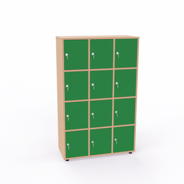 Armario de 12 puertas 150cm Taquilla