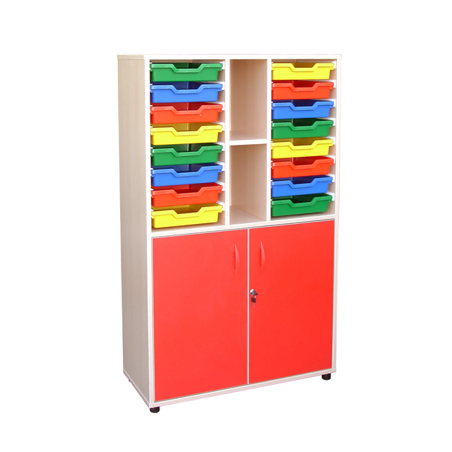 Armario de gavetas y puertas 150cm